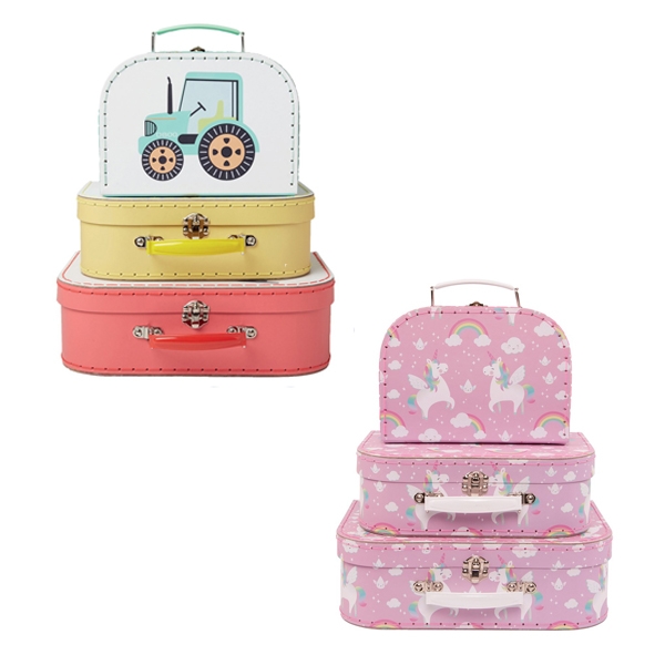 kids storage suitcase